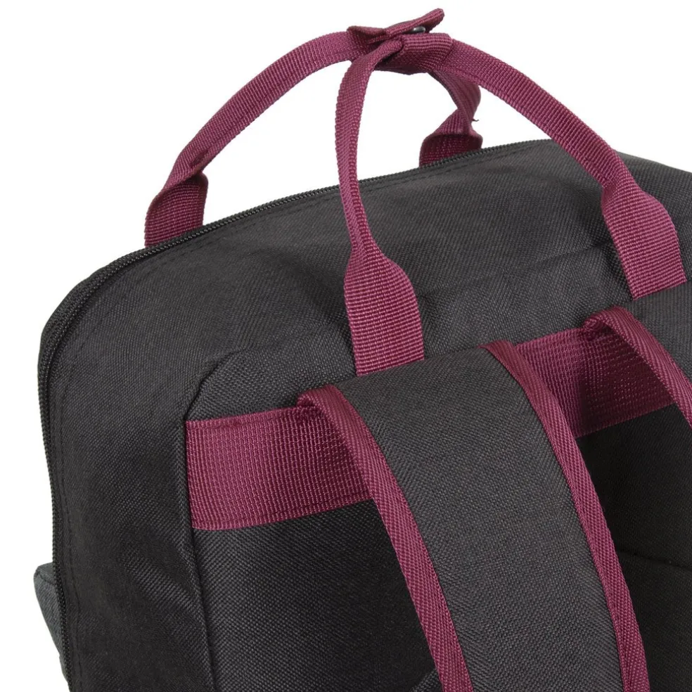 New Rebels ® Morris Rucksack Schwarz 2Tone 10L 26X10X35Cm