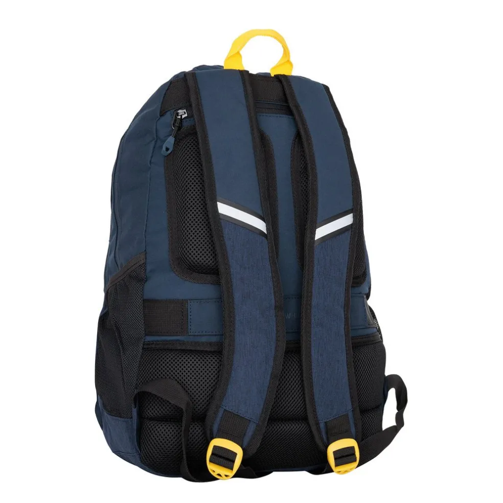 New Rebels - Otis - Stanford Rucksack 20L - Duotone - strapazierfähiges wasserabweisendes Polyester - 15.6“ Laptop - Navy blau