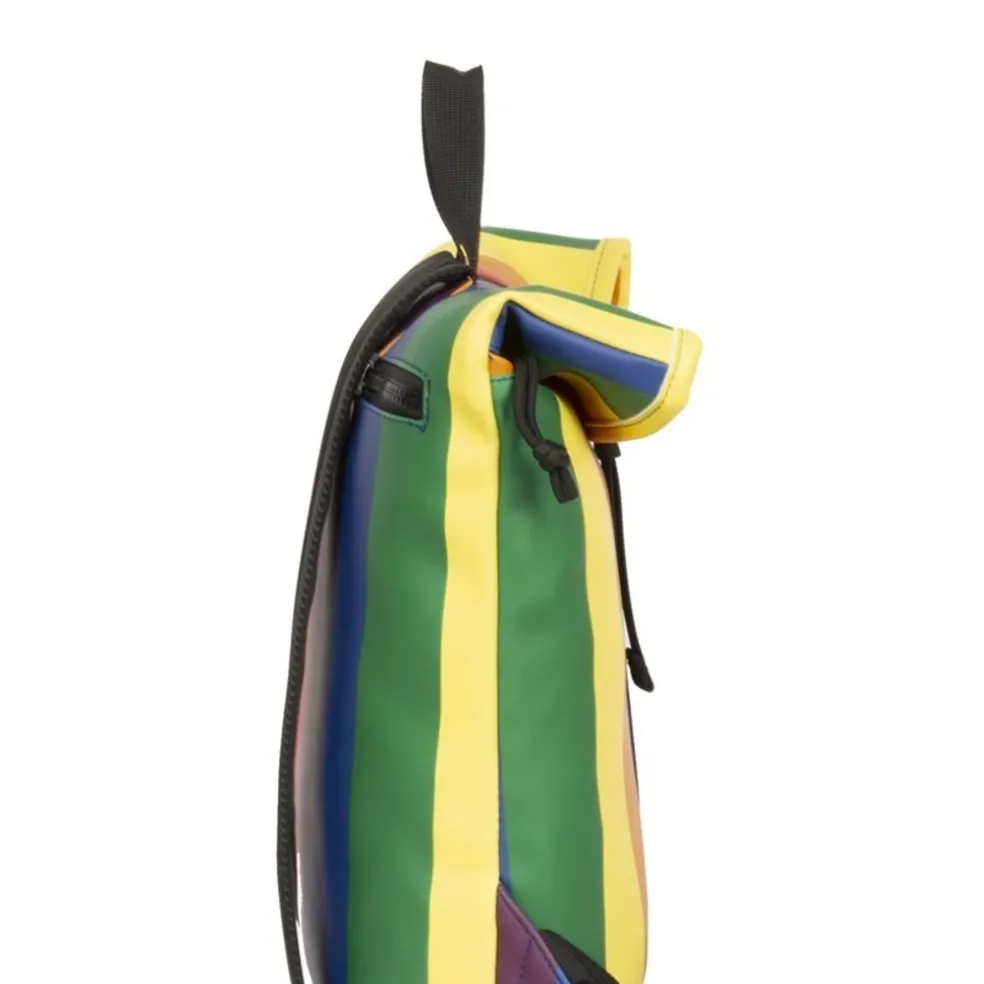 New Rebels ® Rainbow Rolltop Rucksack Mini 27X8X33Cm - Rainbow