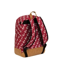 New Rebels ® Sealife Rucksack Burgundy