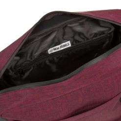 New Rebels ® Solar 25 - Medium Umhängetasche A5 - Crossbodytasche - Burgundy