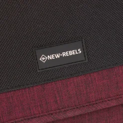 New Rebels ® Solar 25 - Medium Umhängetasche A5 - Crossbodytasche - Burgundy