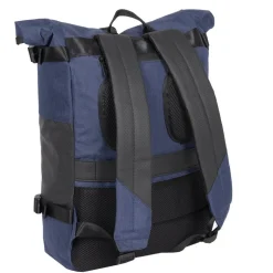 New Rebels ® Solar - Rucksack - Rolltop - Schattenblau20L - Wasserabweisend