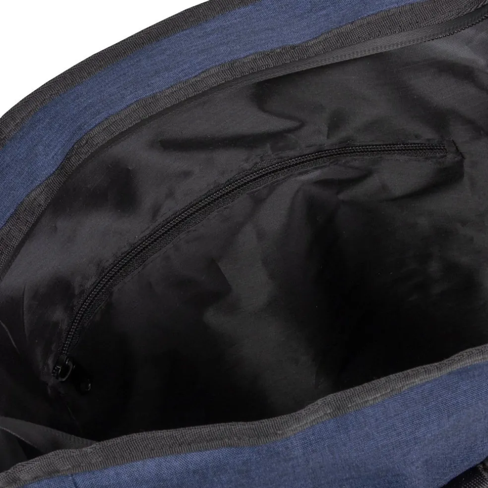 New Rebels ® Solar - Rucksack - Rolltop - Schattenblau20L - Wasserabweisend
