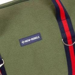 New Rebels ® Stan - Canvas - Sport Bag - Weekend Bag - OlIVgrün