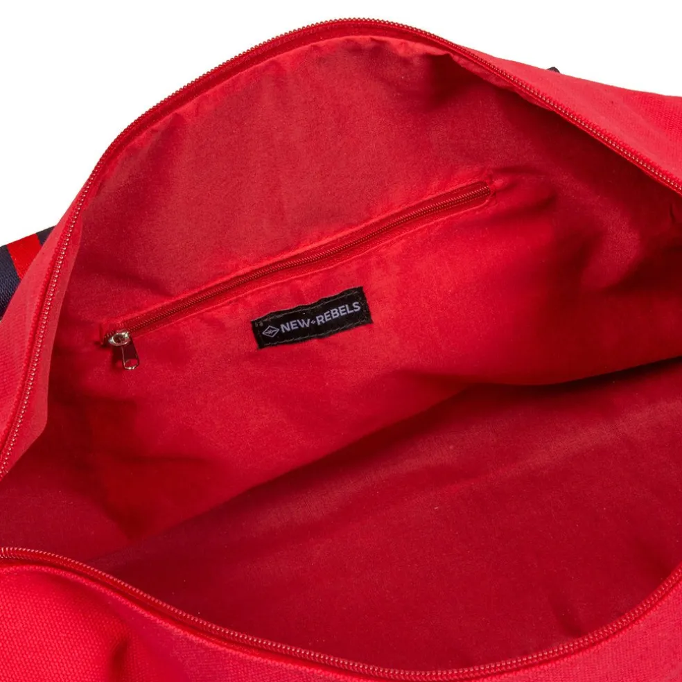 New Rebels ® Stan - Canvas - Sport Bag - Weekend Bag - Rot