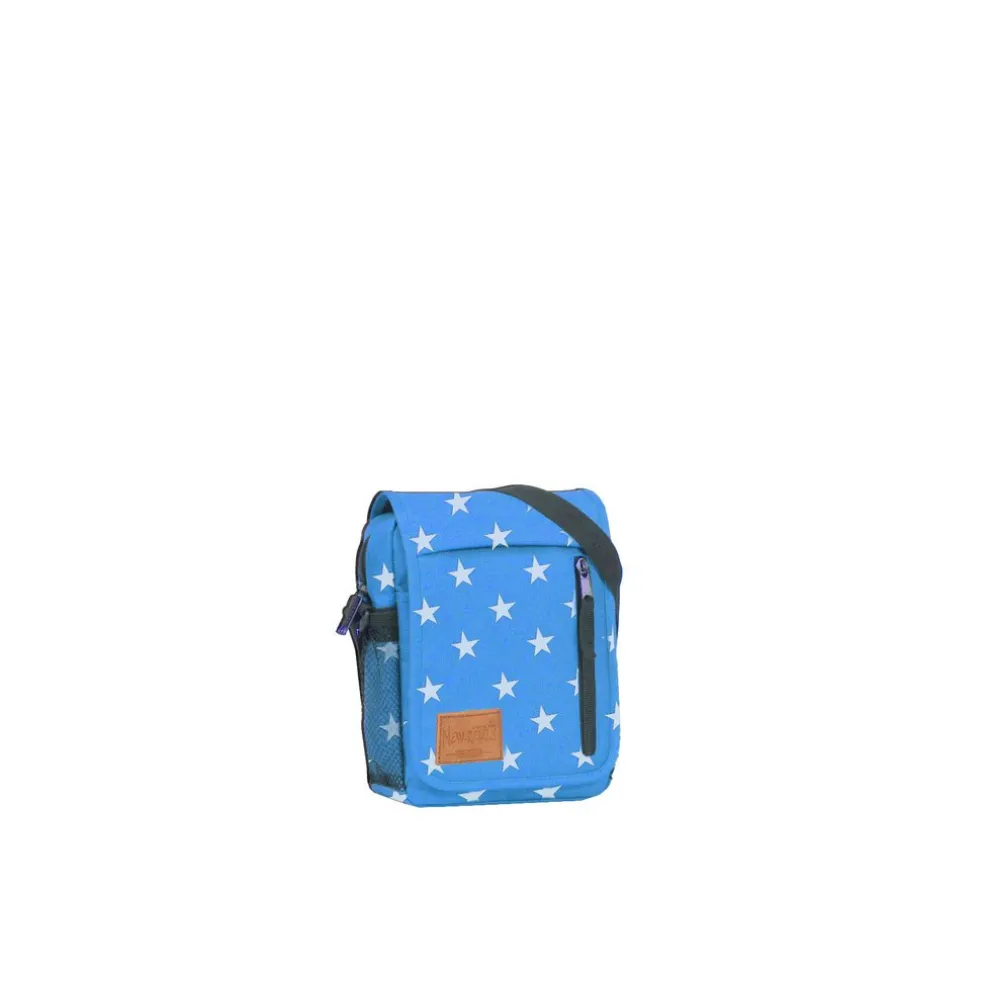 New Rebels ® Star Range Small Mit Überschlag Blau Mit Stars
