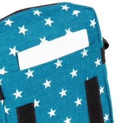 New Rebels ® Star Range Small Mit Überschlag Blau Mit Stars
