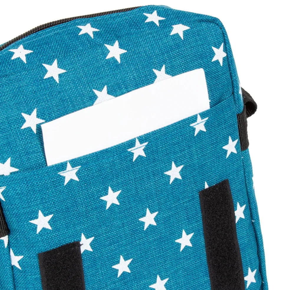 New Rebels ® Star Range Small Mit Überschlag Blau Mit Stars