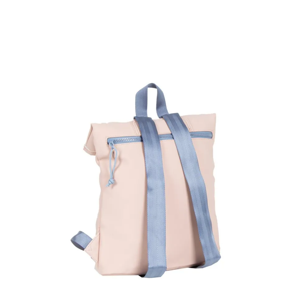 New Rebels ® Tim Rolltop Rucksack Small Soft Rosa/Lila