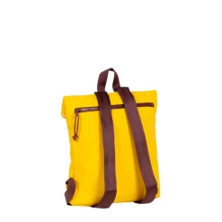 New Rebels ® Tim Rolltop Rucksack Small Gelb/Burgundy