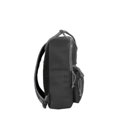 New Rebels ® Tim Rucksack Wasserabweisend Schwarz/Grau