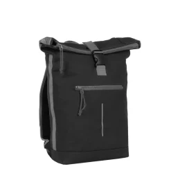 New Rebels ® Tim Rucksack Wasserabweisend Schwarz/Grau