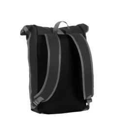 New Rebels ® Tim Rucksack Wasserabweisend Schwarz/Grau