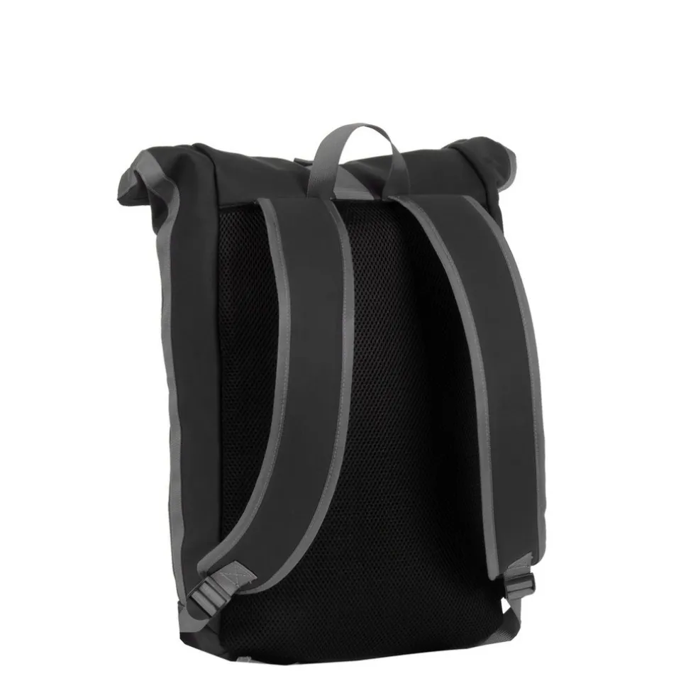 New Rebels ® Tim Rucksack Wasserabweisend Schwarz/Grau