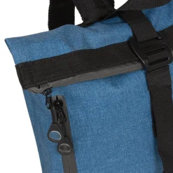 New Rebels ® Vepo - Rolltop - Rucksack - Wasserdicht - 7 Liter - Rugtas - - Blau