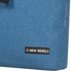 New Rebels ® Vepo - Rolltop - Rucksack - Wasserdicht - 7 Liter - Rugtas - - Blau