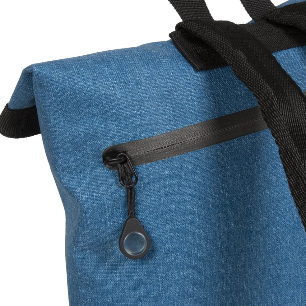 New Rebels ® Vepo - Rolltop - Rucksack - Wasserdicht - 7 Liter - Rugtas - - Blau