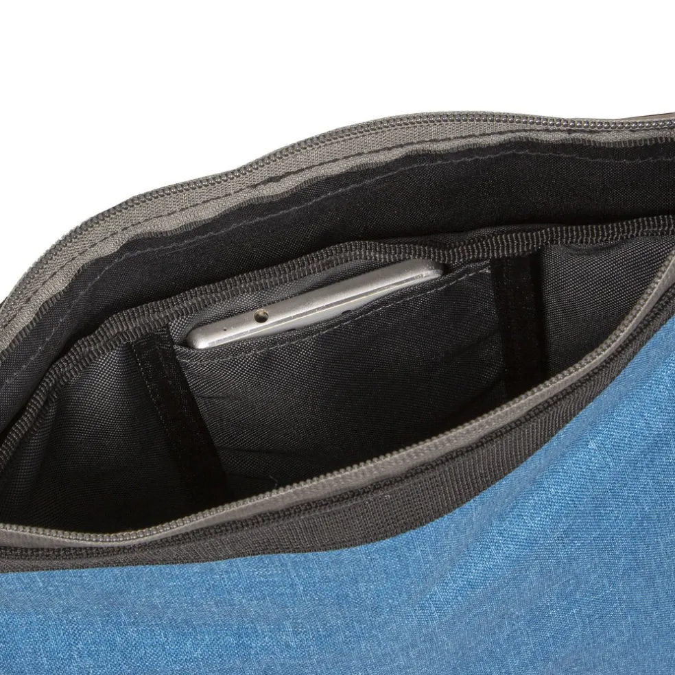 New Rebels ® Vepo - Rolltop - Rucksack - Wasserdicht - 7 Liter - Rugtas - - Blau