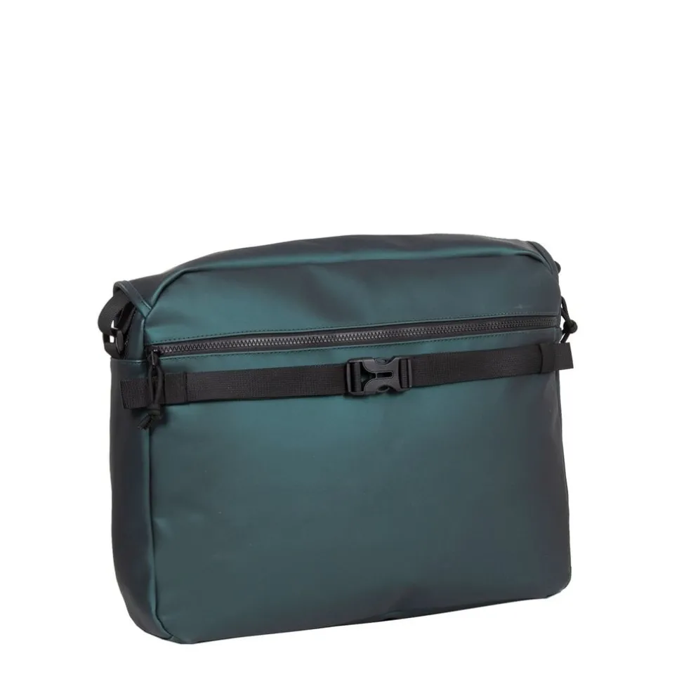 New Rebels ® William - Umhängetasche - Dunkelgrün 10L - Wasserabweisend