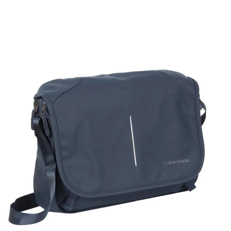 New Rebels ® William - Umhängetasche - Navy Blau 10L - Wasserabweisend
