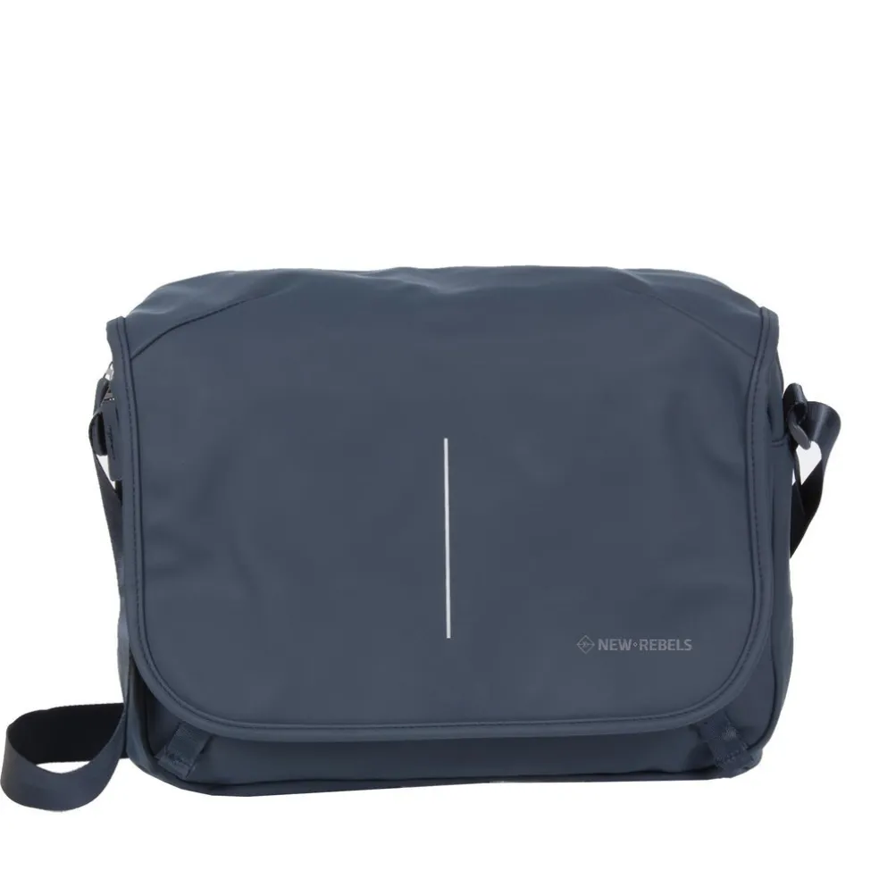 New Rebels ® William - Umhängetasche - Navy Blau 10L - Wasserabweisend