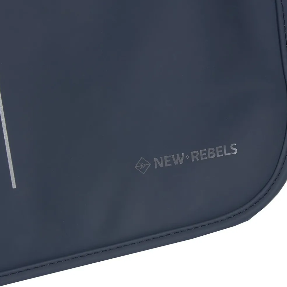New Rebels ® William - Umhängetasche - Navy Blau 10L - Wasserabweisend