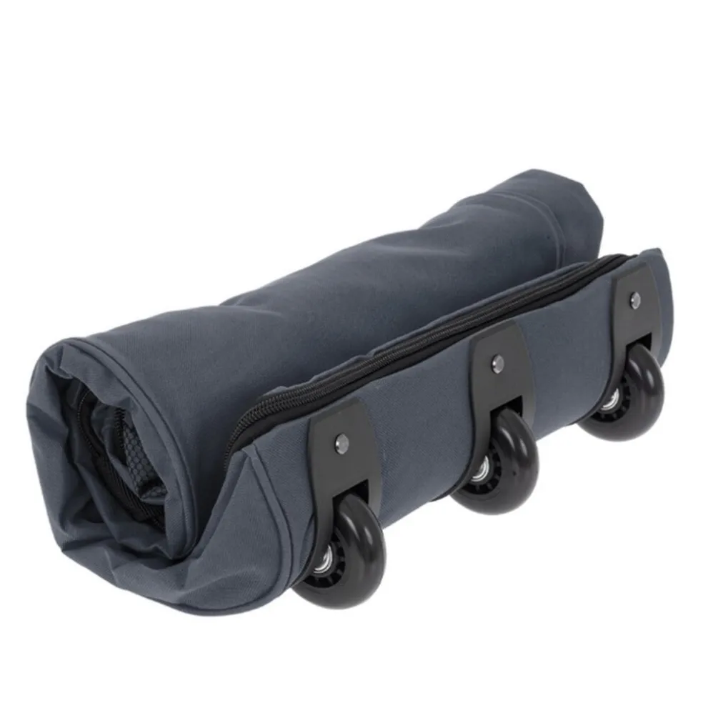 New Rebels Airmont Newark Navy 110L Rollbarer Trolley Reisetasche Wasserabweisend