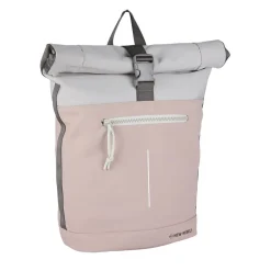 New Rebels Backham New York Altrosa 21L Rolltop Wasserabweisend Laptop 15.6