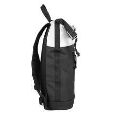 New Rebels Backham New York Schwarz Reflexion 21L Rolltop Wasserabweisend Laptop 15.6