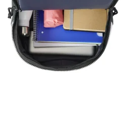 New Rebels Backham Springfield Schwarz Reflexion 16L Rucksack Wasserabweisend Laptop 14