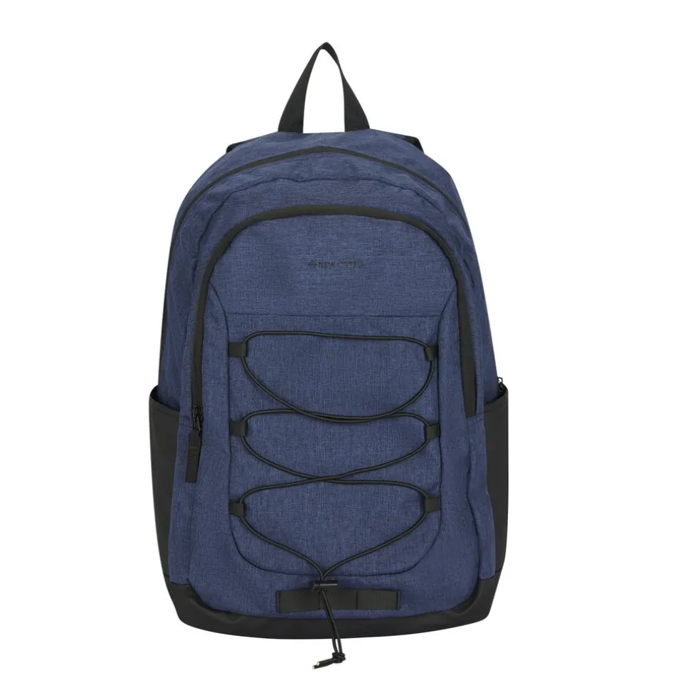 New Rebels Barto Waltham Marineblau 25L Rucksack Wasserabweisend Laptop 15.6"