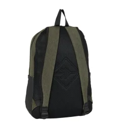 New Rebels Barto Waltham Dunkelgrün 25L Rucksack Wasserabweisend Laptop 15.6" Pullzippers