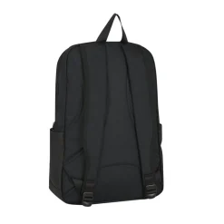 New Rebels Barto Waltham Schwarz 25L Rucksack Wasserabweisend Laptop 15.6"