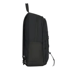New Rebels Barto Waltham Schwarz 25L Rucksack Wasserabweisend Laptop 15.6