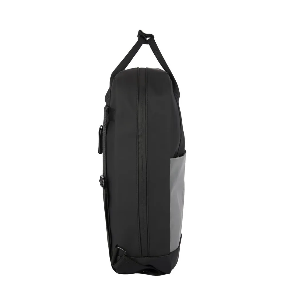New Rebels Bowie Cape Coral Schwarz 14L Rucksack Reflektion Wasserabweisend Laptop 13"