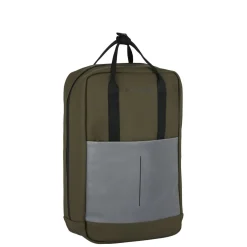 New Rebels Bowie Cape Coral Olive Grün  15L Rucksack Reflektion Wasserabweisend Laptop 13.3