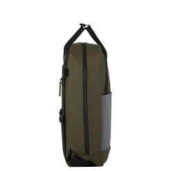 New Rebels Bowie Cape Coral Olive Grün 15L Rucksack Reflektion Wasserabweisend Laptop 13.3