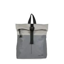 New Rebels Bowie Los Angeles Hellgrau 9L Rucksack Rolltop Reflektion Wasserabweisend