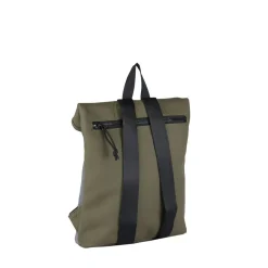 New Rebels Bowie Los Angeles Olivgrün 9L Rucksack Rolltop Reflektion Wasserabweisend