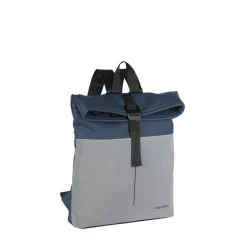 New Rebels Bowie Los Angeles Marineblau 9L Rucksack Rolltop Reflektion Wasserabweisend