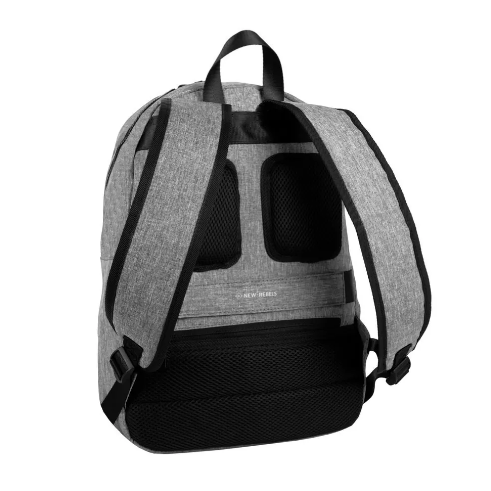 New Rebels Boyan New Orleans Grau 17L Rucksack Recyceltes Nylon