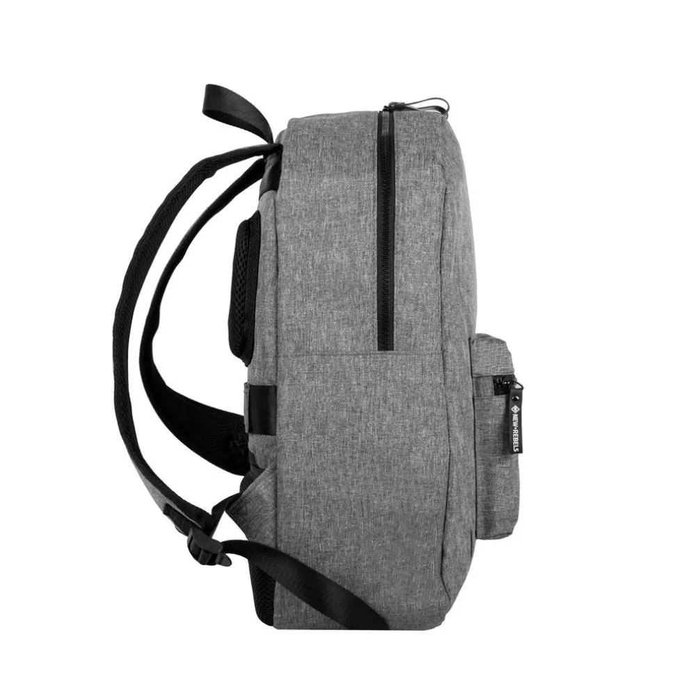 New Rebels Boyan New Orleans Grau 17L Rucksack Recyceltes Nylon