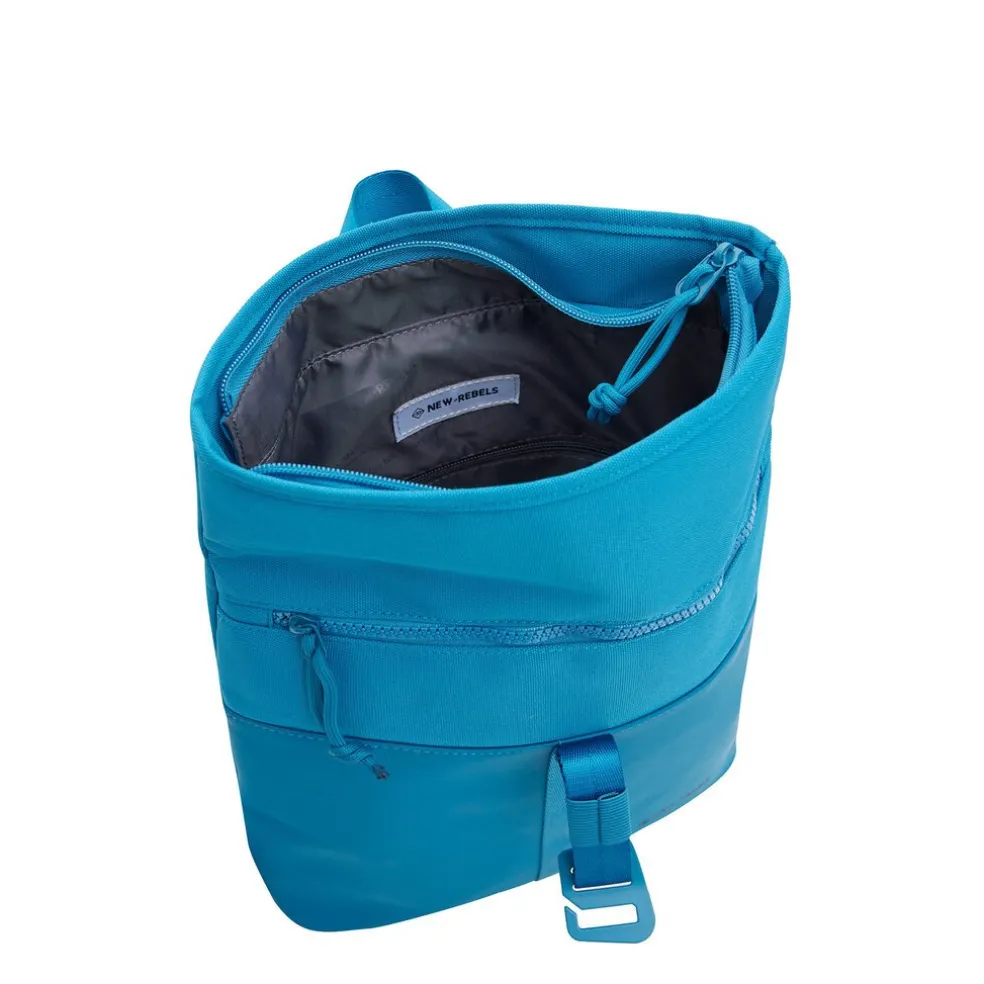 New Rebels Bruce - Los Angeles Rolltop Backpack Mini 7L Turquoise