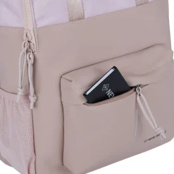 New Rebels Bruce Chicago Altrosa 17L Rucksack Wasserabweisend Laptop 14