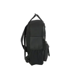 New Rebels Bruce Chicago Schwarz 17L Rucksack Wasserabweisend Laptop 14
