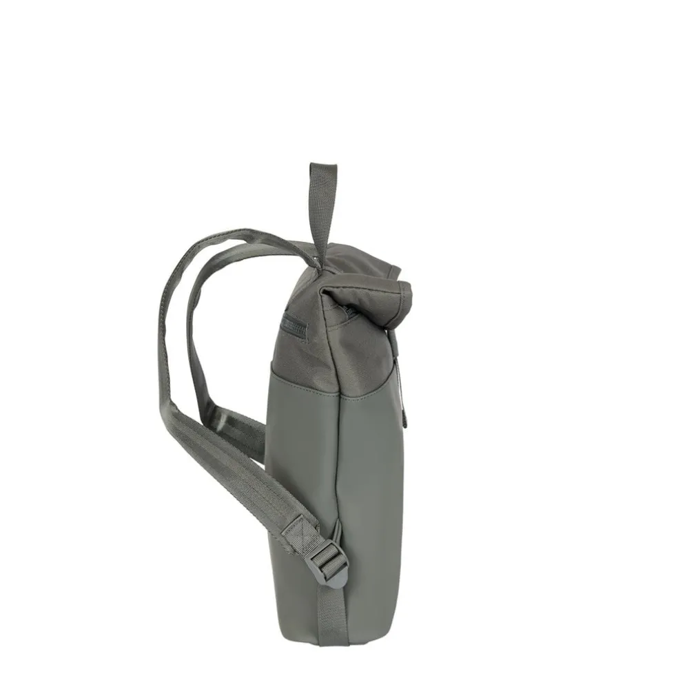 New Rebels Bruce Los Angeles Anthrazit 7L Rolltop Rucksack Wasserabweisend