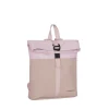 New Rebels Bruce Los Angeles Altrosa 7L Rolltop Rucksack Wasserabweisend