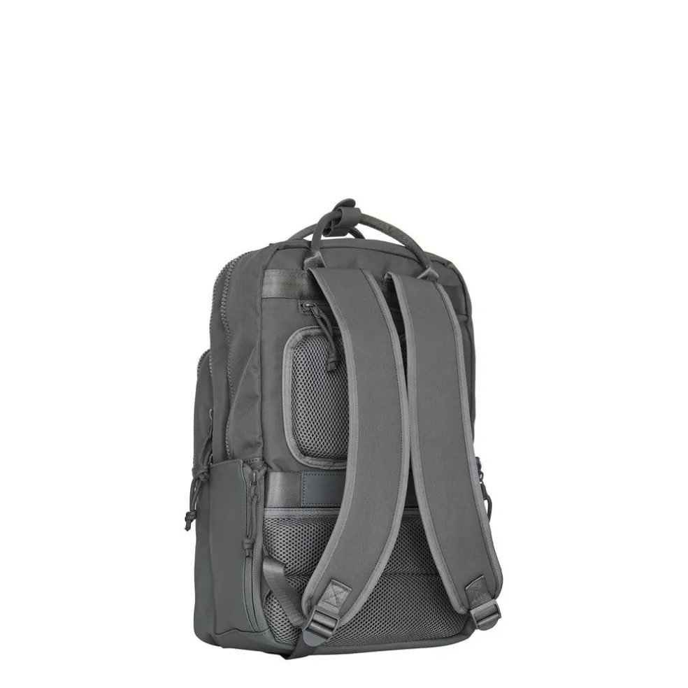 New Rebels Bruce Milwaukee Antracite 18L Rucksack Wasserabweisend Laptop 15.6"