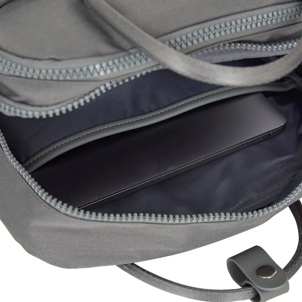 New Rebels Bruce Milwaukee Antracite 18L Rucksack Wasserabweisend Laptop 15.6"
